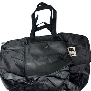 Henri Bendel Black Travel Packable Bag